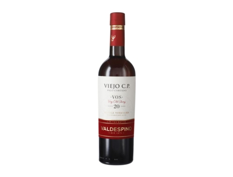 Vinho fortificado VALDESPINO Palo Cortado Viejo C.P. Palomino Fino Jerez-Xérès-Sherry 20 Anos Garrafa Medium (0.5 L - 1 Unidade)
