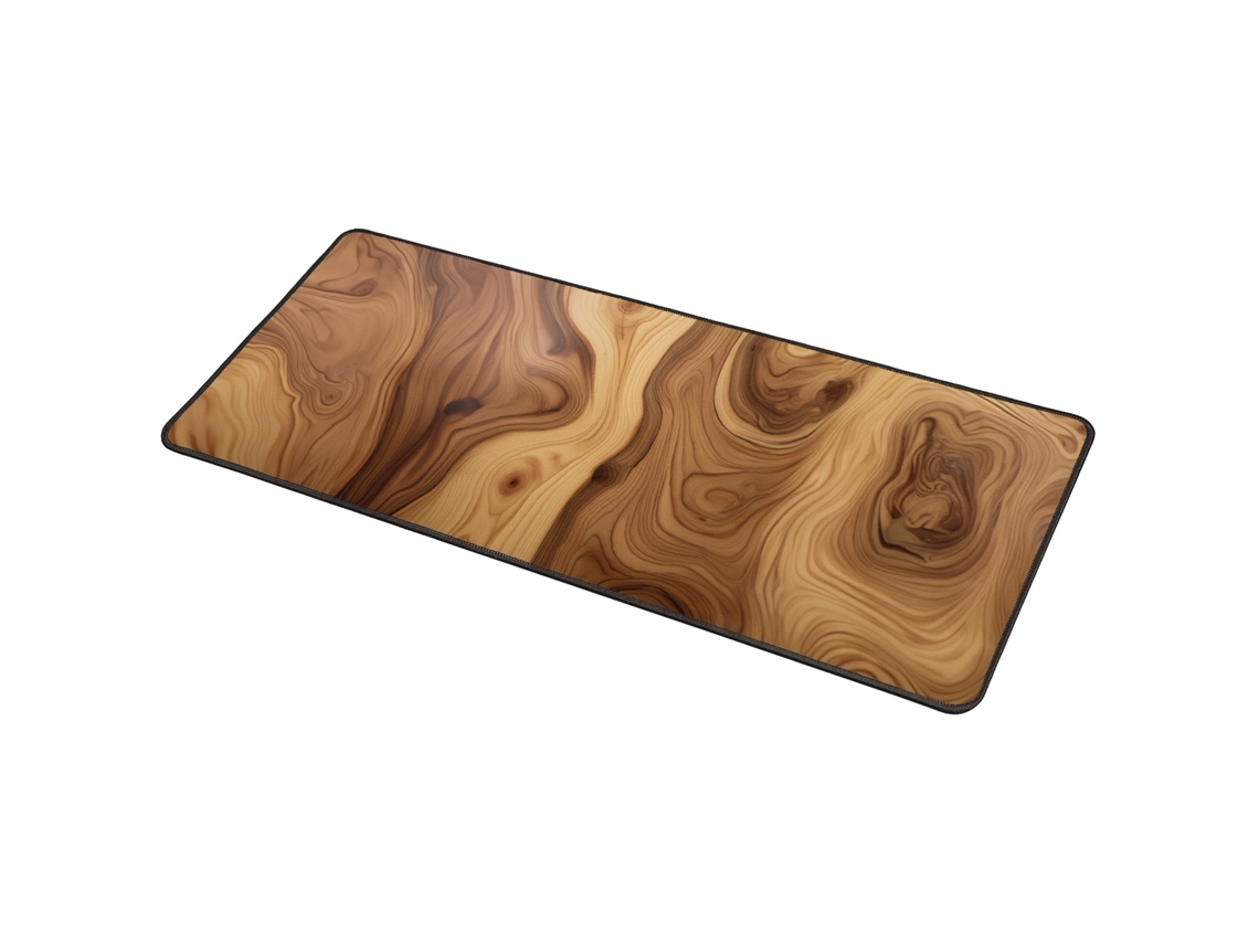 Mousepad De Madeira 90x40 Cm Gamer Brilvibera