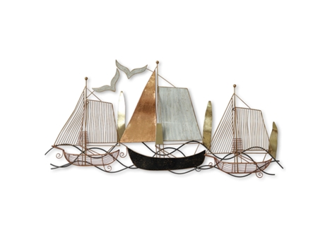 Enfeite de parede de barco