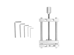 Laxiscreed Mini Clamp Vise Para Trabalho Em Madeira Com Chave Hexagon - Ferramenta Versátil