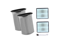 5pcs Hepa Filtro E Pó Barrier Para Proteam Super Coach Pro10 Gofit 10 Backpack Vacuums Peças Pano Sacos