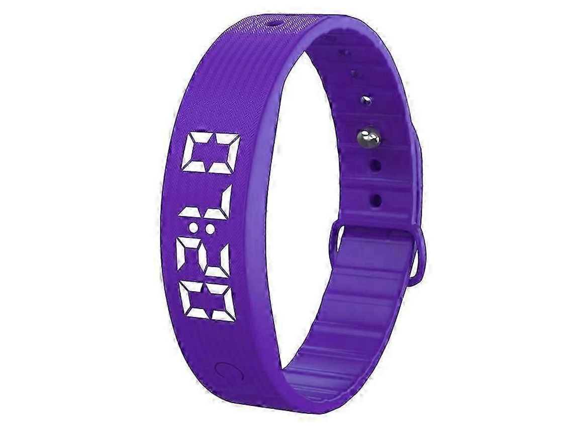 Pulseira Inteligente Com Alarme Vibratório, Monitoramento Do Sono Display Digital - Relógio Elétrico W5sv