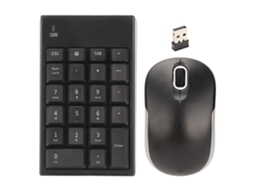 Teclado Numérico e Mouse LAXISCREED 2.4ghz 1200dpi