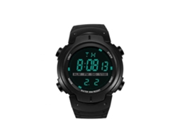 Reloj Electrónico De Pulsera Sanda Moderno Simple Luminoso Negro