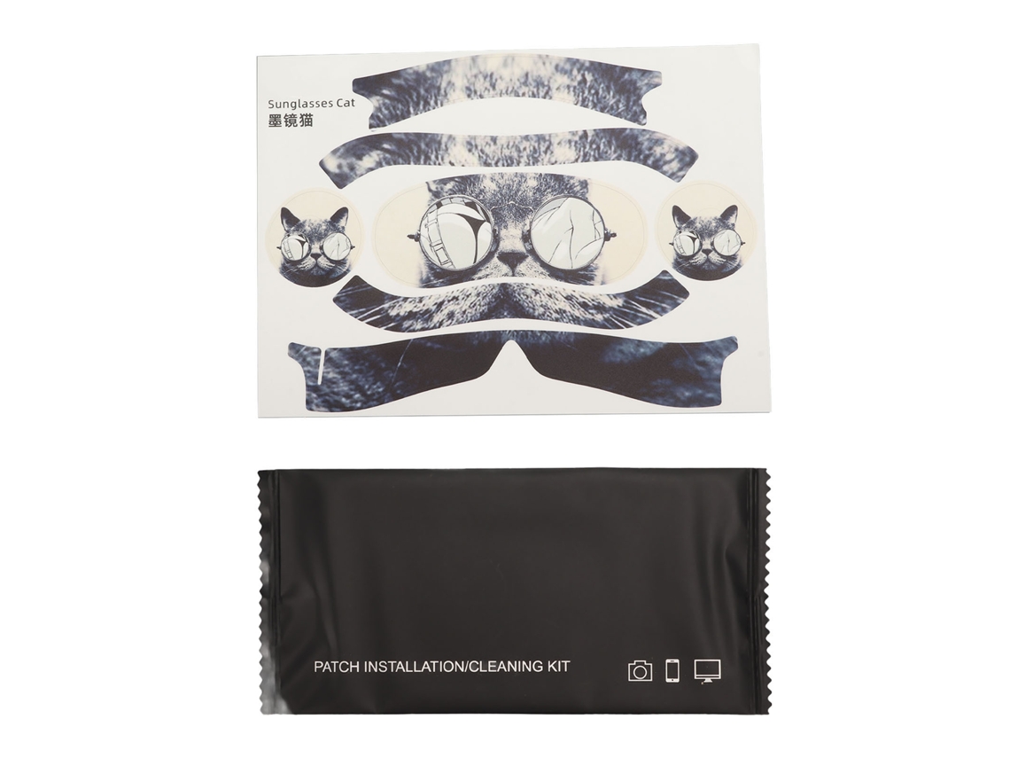 Skin Sticker Vr LAXISCREED Proteção Ultra Fina Padrão Cartaz