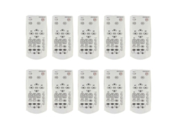 Controle Remoto De Substituição 10x Para Projetores Casio Yt-141 Xj-a142 Xj-a147 Xj-a242 Xj-a247
