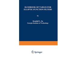 Livro Handbook of Tables for EllipticFunction Filters de KL Su (Inglês)