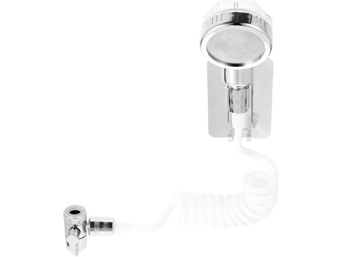 Conjunto De Torneira Com Pulverizador Retrátil E Mangueira De Extensão Para Pia De Cozinha E Banheiro.