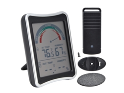 Laxiscreed Termômetro E Higrômetro Sem Fios Para Casa, Medição Digital De Temperatura E Humidade Com Recepção Multicanal