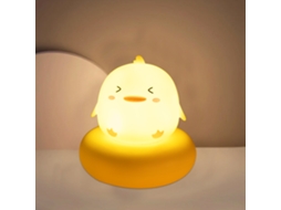 (pato) Luz Noturna Infantil Em Formato De Animal, Recarregável Via Usb, Com 3 Níveis De Brilho Ajustáveis.