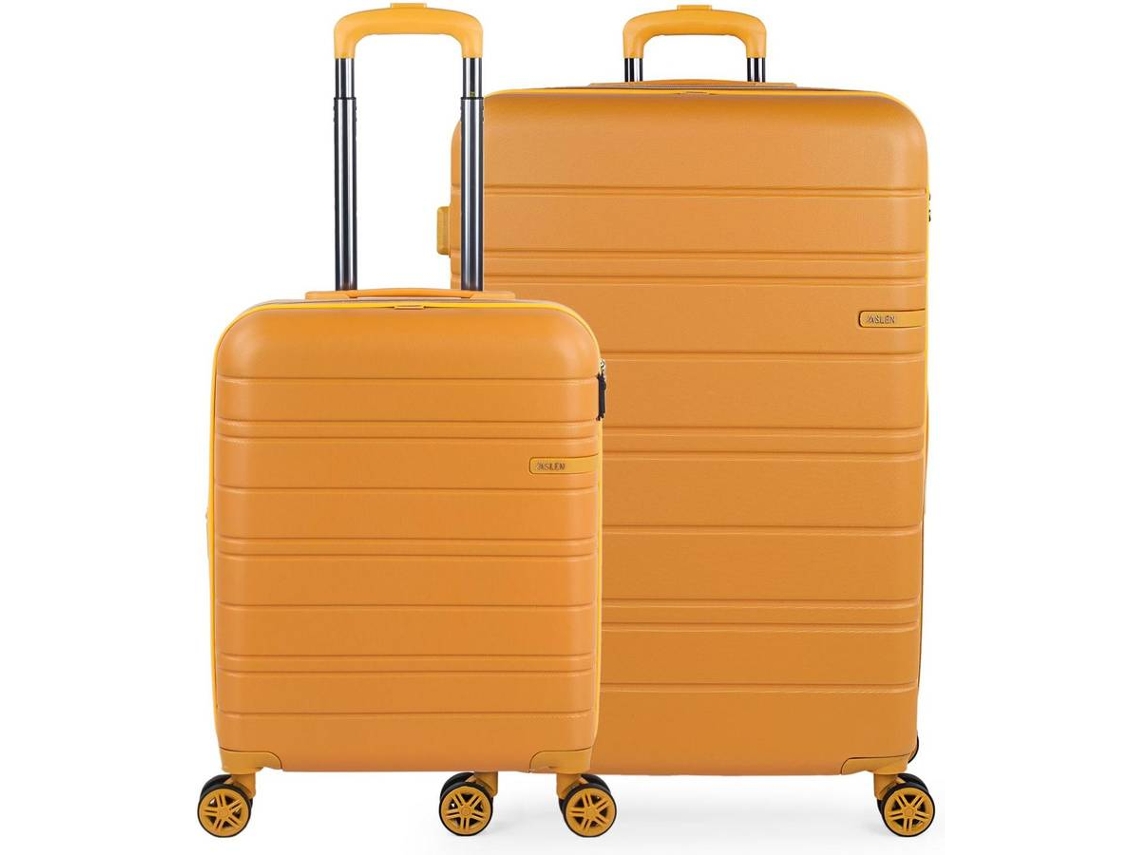 Conjunto de Malas de Viagem JASLEN 171217 Amarelo (140 L)