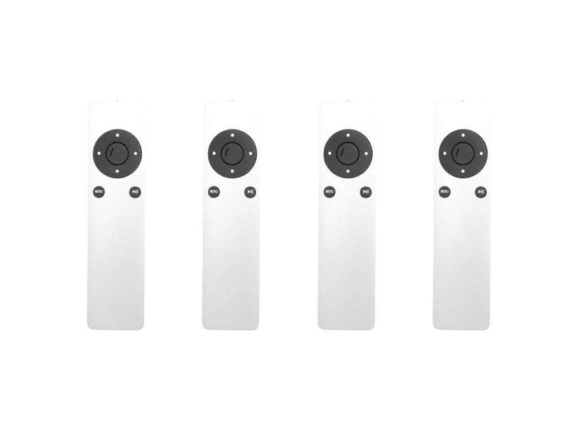 4 Controles Remotos Ir Universais Compatíveis Com Apple Tv 1, 2 E 3ª Gerações, Controle Remoto Para Smart Tvs A1294, A1469, A1427 E A1378_glo