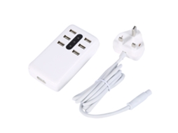 Carregador EOOCOO (6 Portas Usb com Função de Luz)