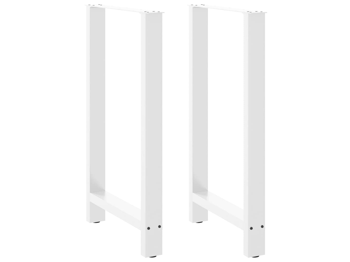 Bar Table Leg, Bar Table Legs Vidaxl Branco Aço (60 X (100-101) Cm)