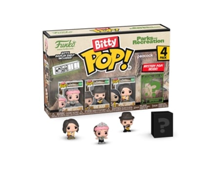 Figura Funko Parks & Recreation Andy Bitty Pop! 4-Pack PARKS AND RECREATION