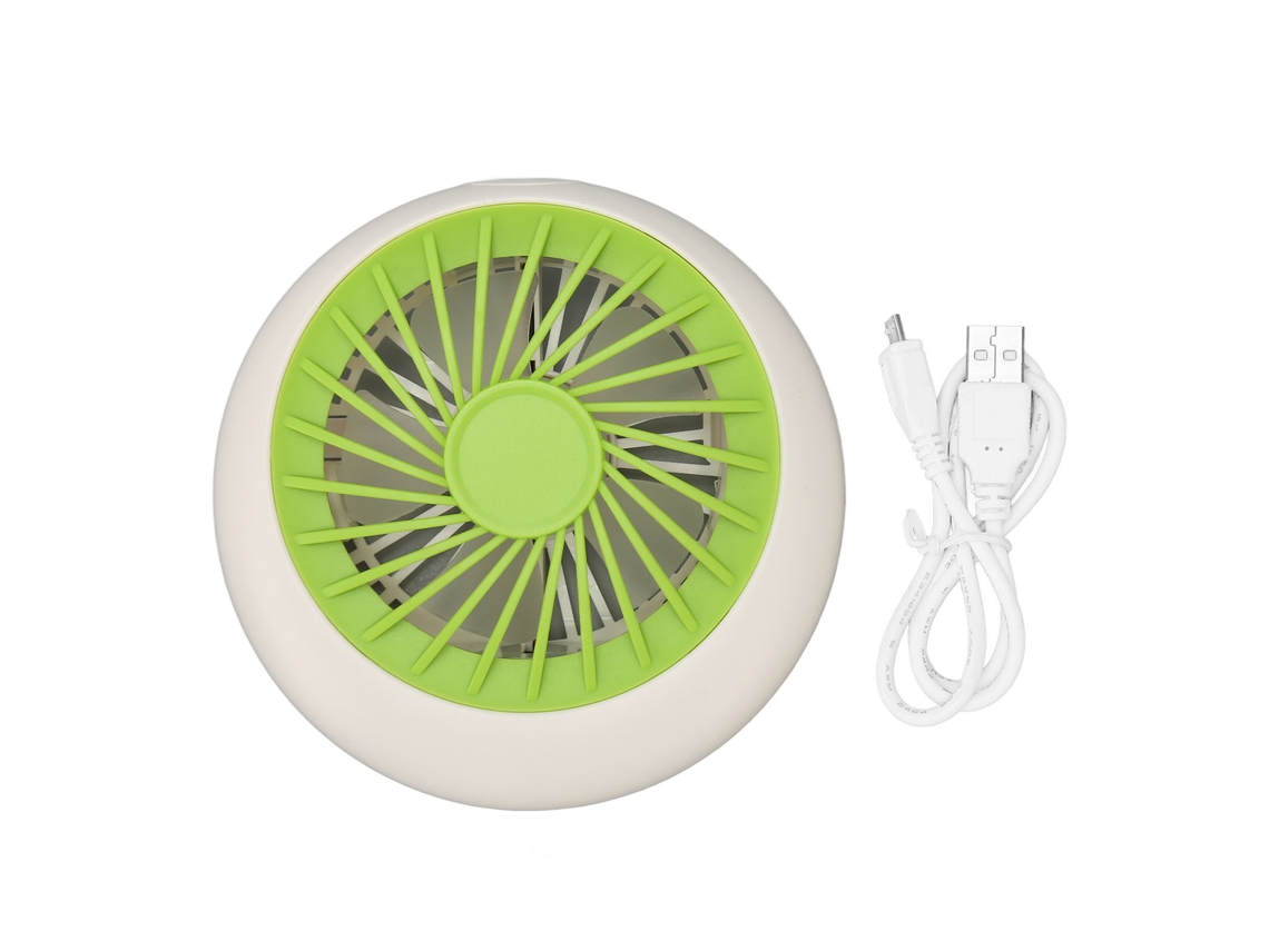 Ventilador de Mesa USB 3 Velocidades Silencioso Pequeno para Escritório e Casa