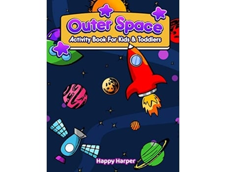 Livro Outer Space Activity Book de Harper Hall (Inglês)