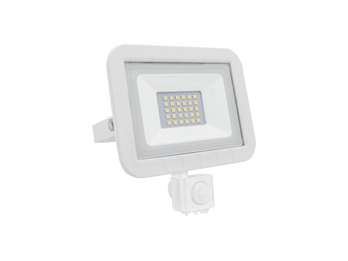 Projetor Led com Sensor Branco Mate 20W MATEL
