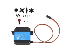 Mali servo Rc 25kg Posicionamento Preciso Metal Gear para Robôs Equipamentos Automação Dc4.8‑7.2v