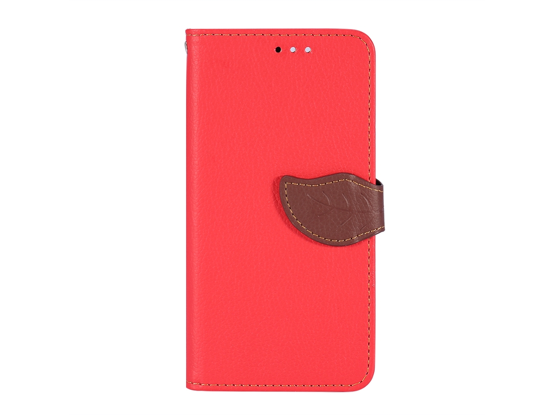 Capa de telefone para Oppo R11, R11 Plus, com suporte, couro, flip, carteira EOOCOO