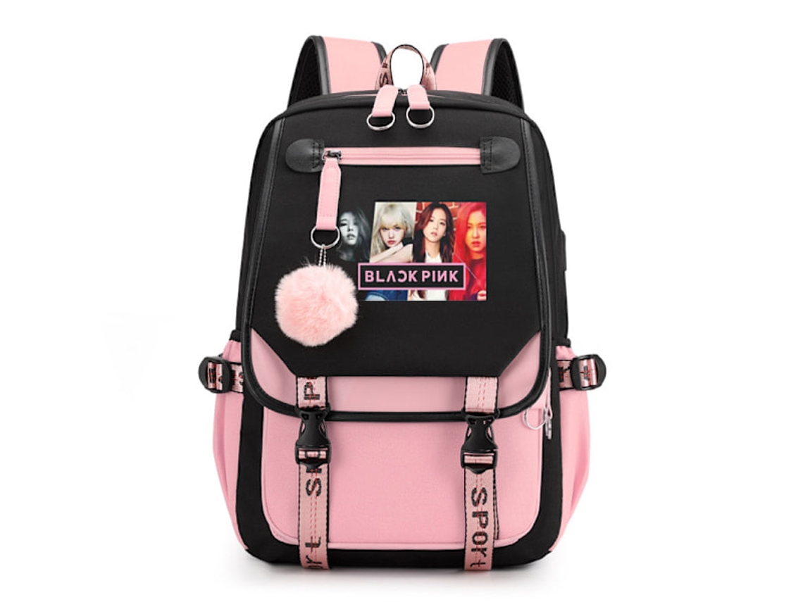 Mochila Escolar Blackpink 2 Aquaforge