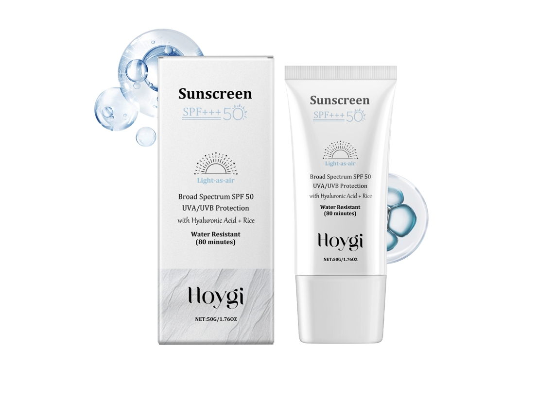 Protetor Solar Facial Fps50 Arroz Hialurônico