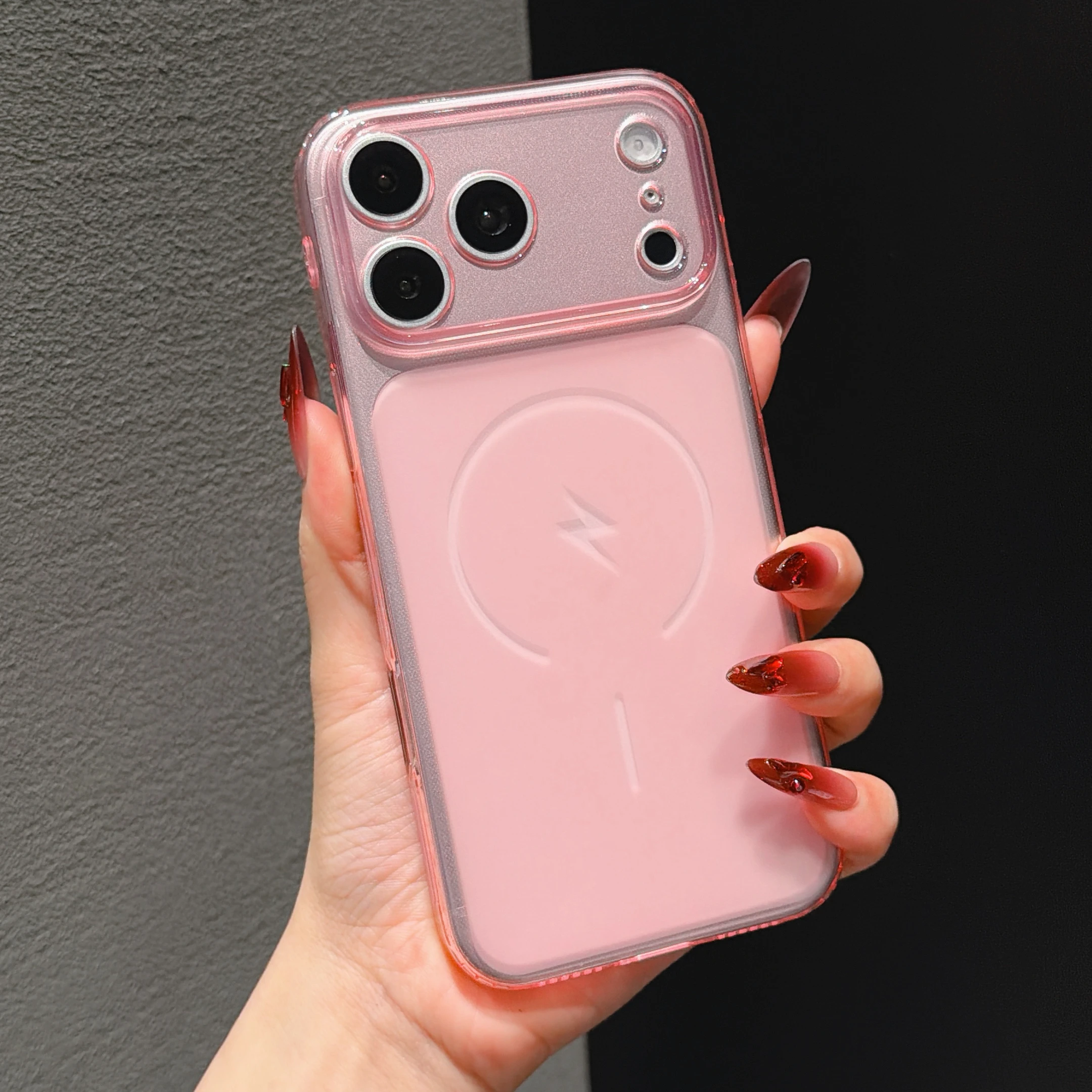 Capa De Celular Em Tpu Transparente Fosco (iphone 17), Macia E Simples.