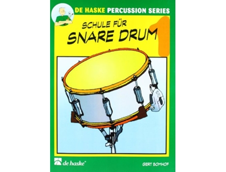 Livro Schule fur Snare Drum 1 de Gert Bomhof (Inglês)