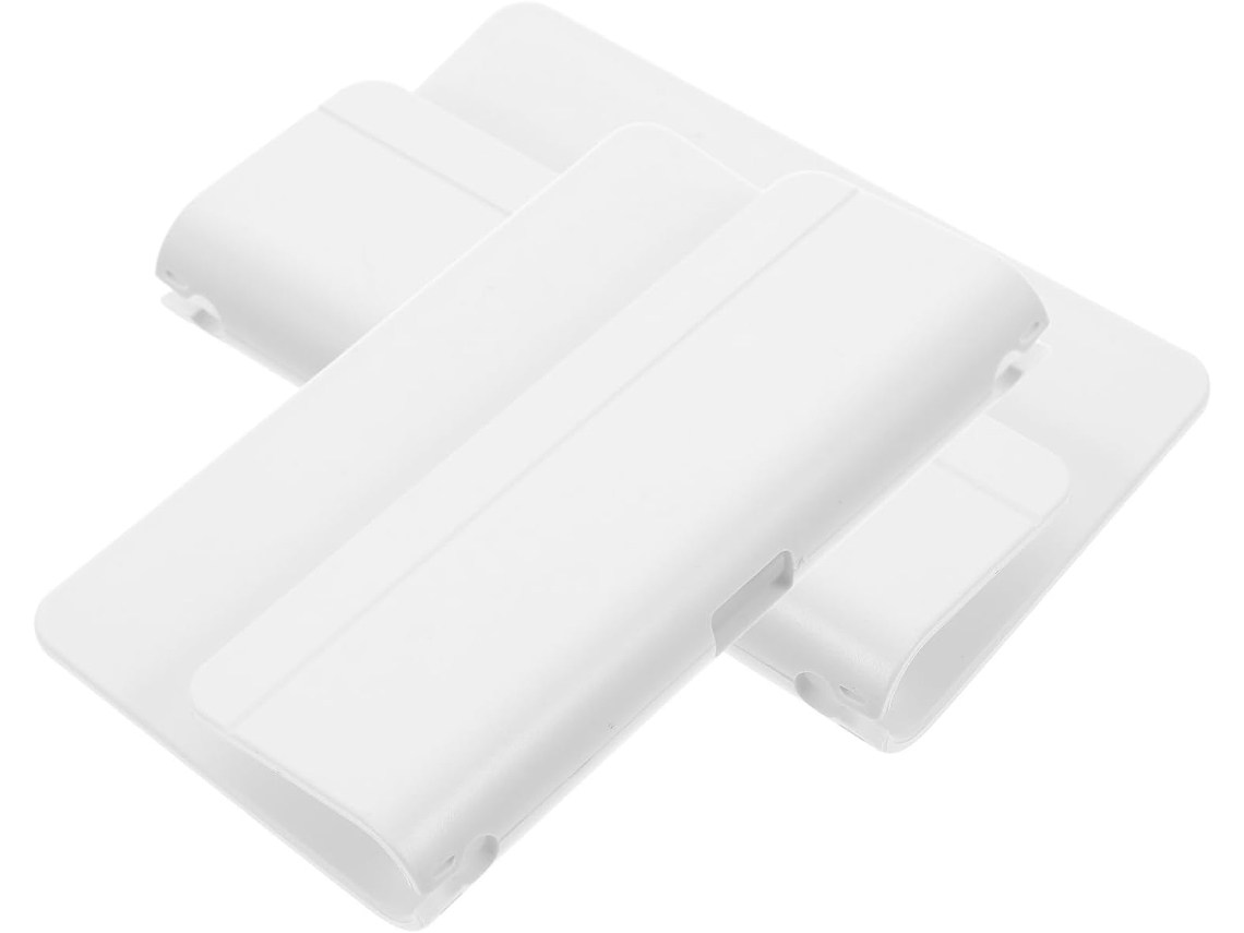 Suporte De Parede Para Celular Em Abs Branco, 2 Peças