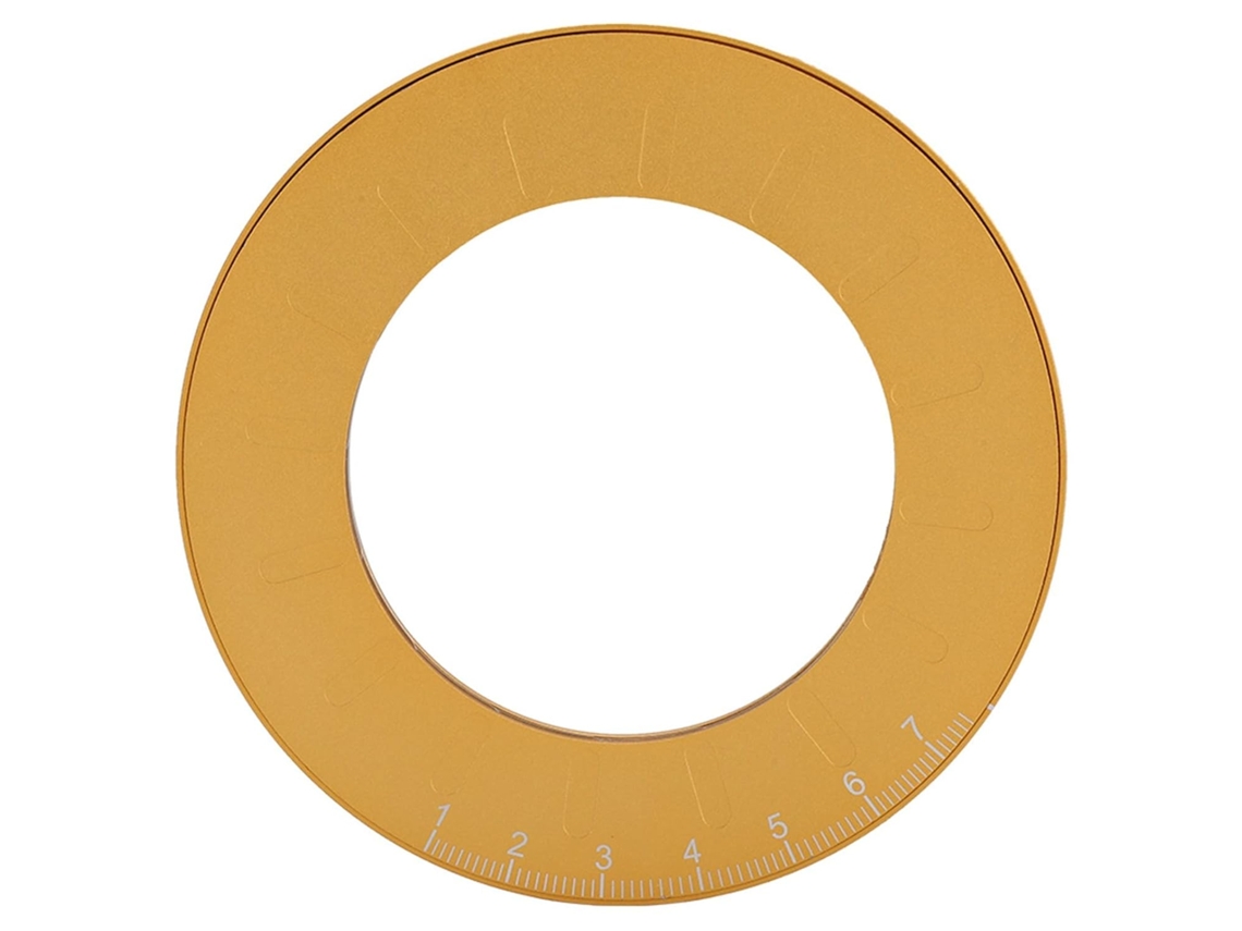 Régua Circular Para Desenho, Em Aço Inoxidável 304, Instrumento Profissional Para Desenho Geométrico, Ideal Para