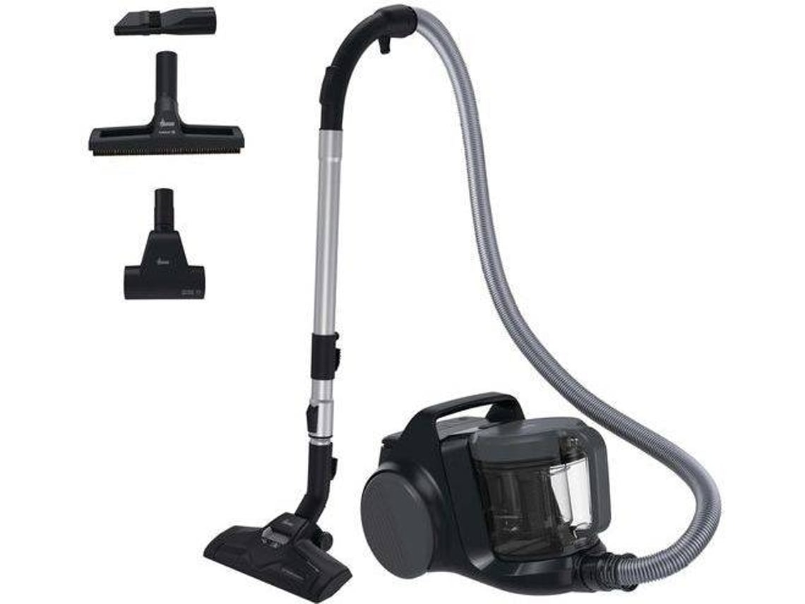 Aspirador sem Saco HOOVER HP210P 011 Turbo Move (Outlet Caixa Aberta - 72 db - 2.5 L - Urban Black)