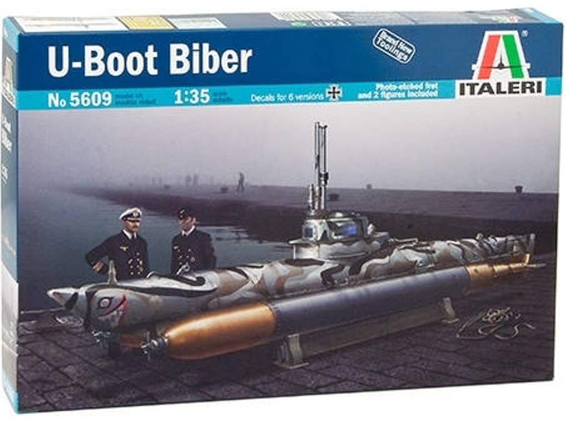 Modelo de Barco ITALERI U-Boot Biber