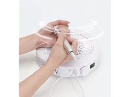 Escova de unhas para manicure e unhas de acrílico, motor de turbina sem escova ultrassilencioso, filtro reutilizável YWP