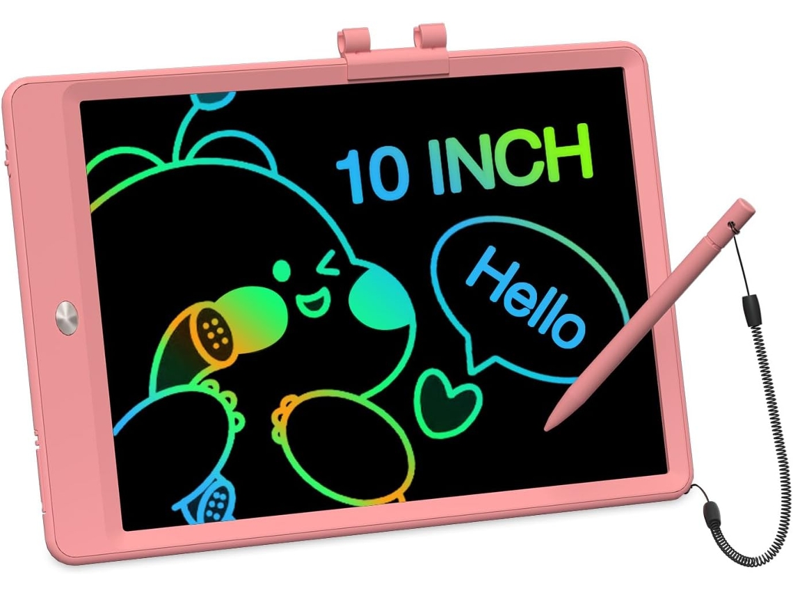 Tablet De Desenho Lcd Infantil, Sixgo, 10 Polegadas Para Crianças Pequenas, Quadro Apagável, Brinquedo Educativo Meninos E Meninas Aquaforge