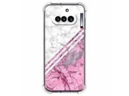Capa Tumundosmartphone De Silicone À Prova De Choque Para Nothing Phone 4a 5g Com Estampa De Mármore 3 Desenhos