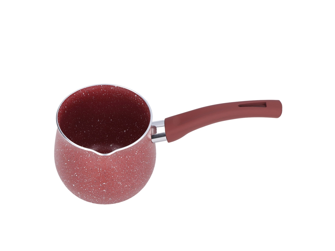 Mini Panela De Leite Para Cozinhar, Revestimento Antiaderente, Mini Panela Com Cabo Longo Anti Escaldante, Cabo Que Permanece Frio, Panela De Liga De