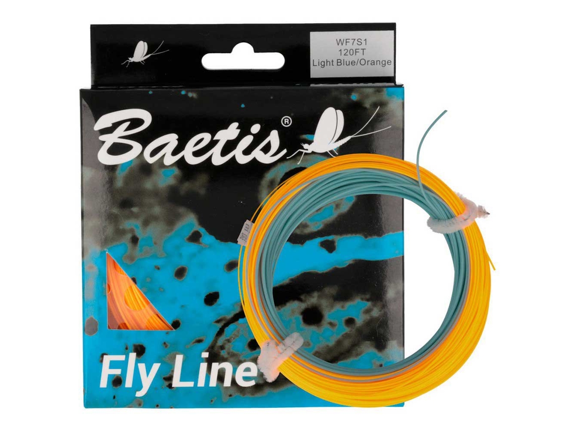 Linha BAETIS Linha de pesca com mosca lake s