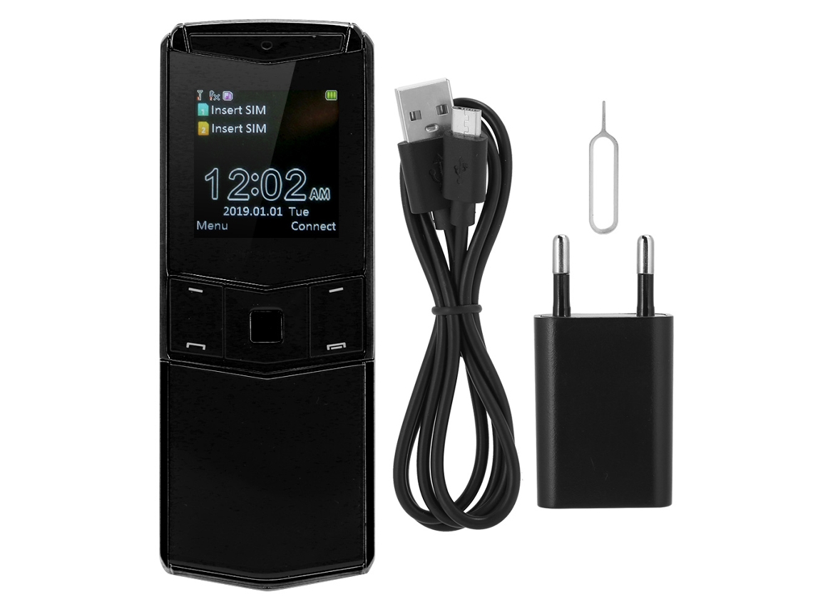 Telefone Móvel Laxiscreed V05 Luxury Mini Para Chamadas E Mensagens, Compacto E Elegante