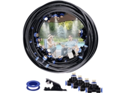 Brumi20m Kit Completo De Brumizador Externo De 20m Para Terraço, Guarda Sol, Pátio Ou Estufa Shop Story