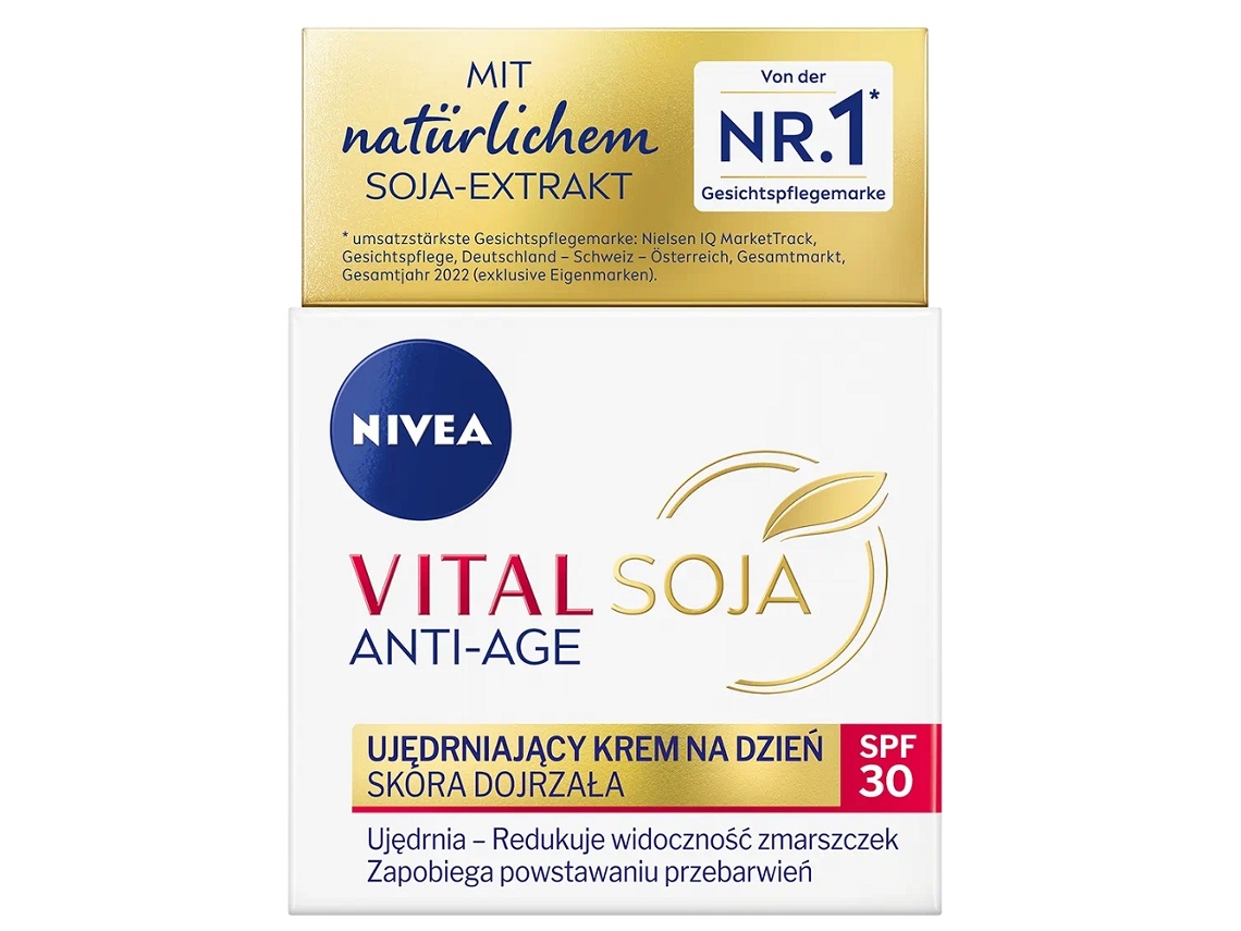 Vital Soja Creme Firmador Anti Idade Dia Spf30, 50 Ml Nivea