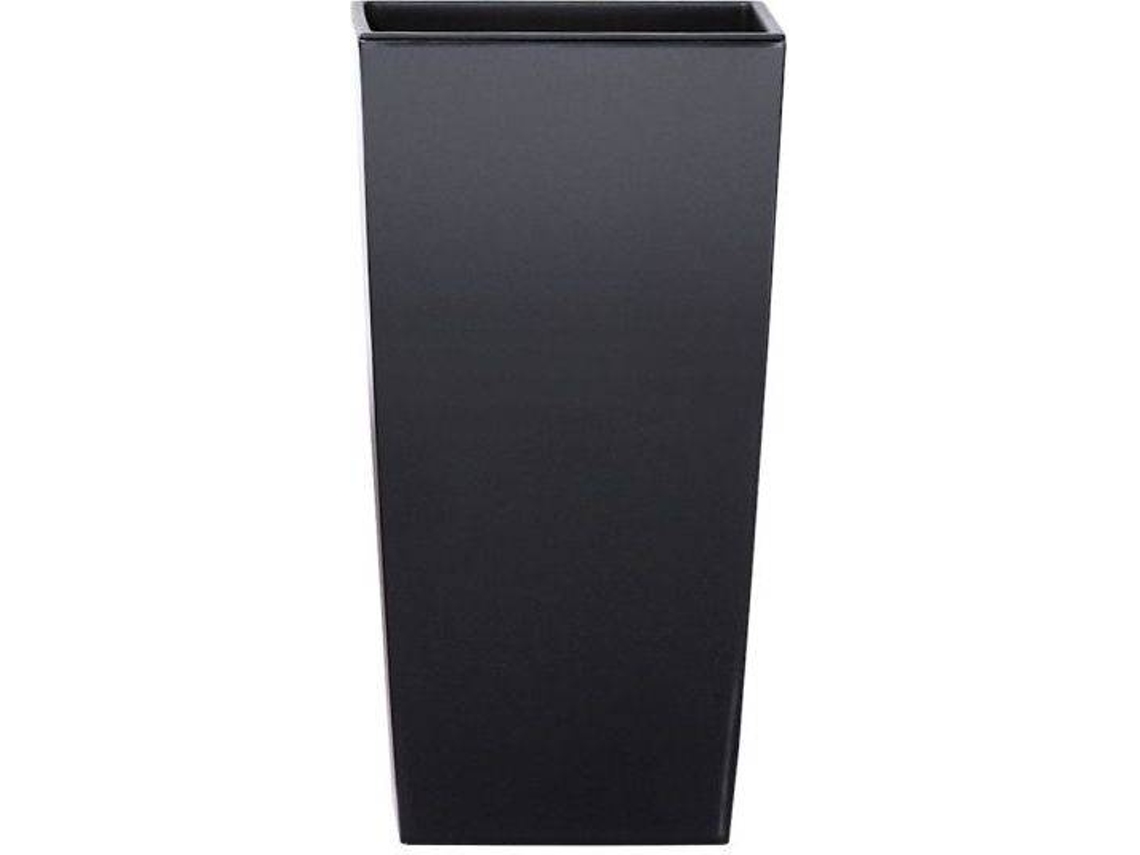 Vaso PROSPERPLAST Urbi Square (Cinzento - 22 x 22 x 42 cm)