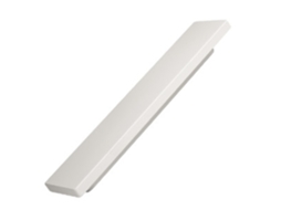 Puxador para Móveis em Abs Distância Entre Eje de 128 Mm Pintura Branca Fosca Pacote de 24 Peças HARDWAREXCHANGE