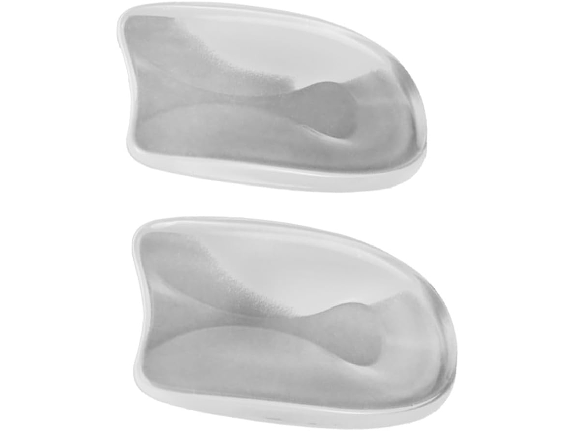 Eringogo 1par De Calcanhares Gel Em Formato U, Almofada Para Fascite Plantar, Almofadas Para Esporão Do Calcanhar