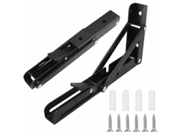 Suporte Para Prateleira, 2 Peças, Aço Inoxidável, 20 Cm