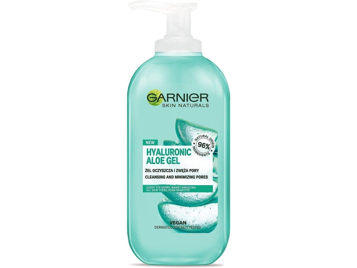 Garnier – Skin Active. Gel Limpiador Revitalizador Con Aloe Vera, 200ml