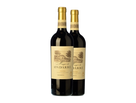 Vinho ONDARRE Mayor Especial Rioja Reserva (0.75 L - 2 Unidades)