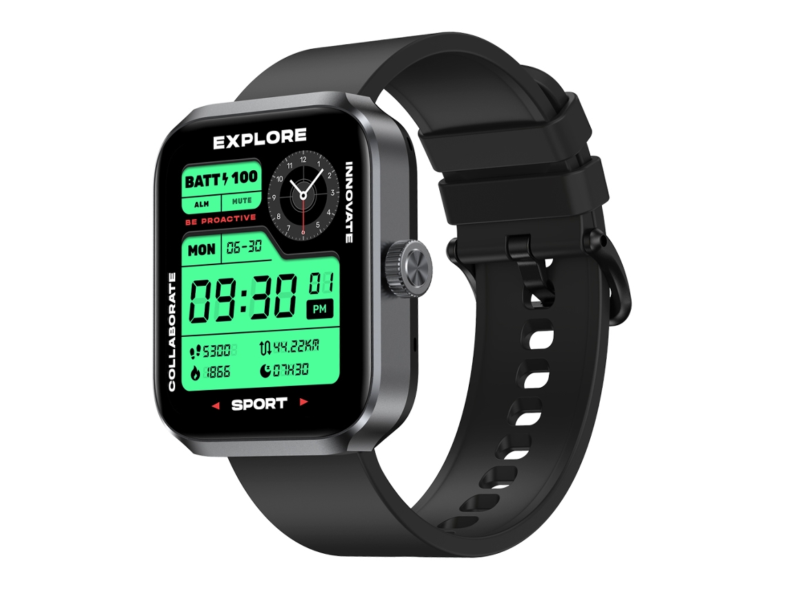 Relógio inteligente Zeblaze Beyond 3plus com GPS, monitoramento de ritmo cardíaco