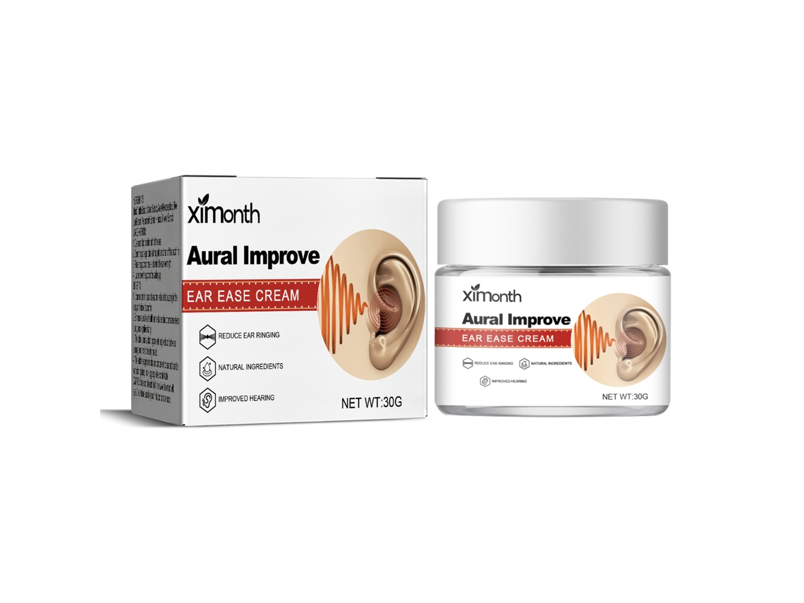 Creme Ximonth para Cuidado com Zumbido Alivia Bloqueio e Dor Ouvido