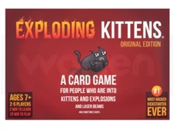 Jogo de Cartas DIVER Exploding Kittens (Idade Mínima: 7 - Nível Dificuldade: Baixo)