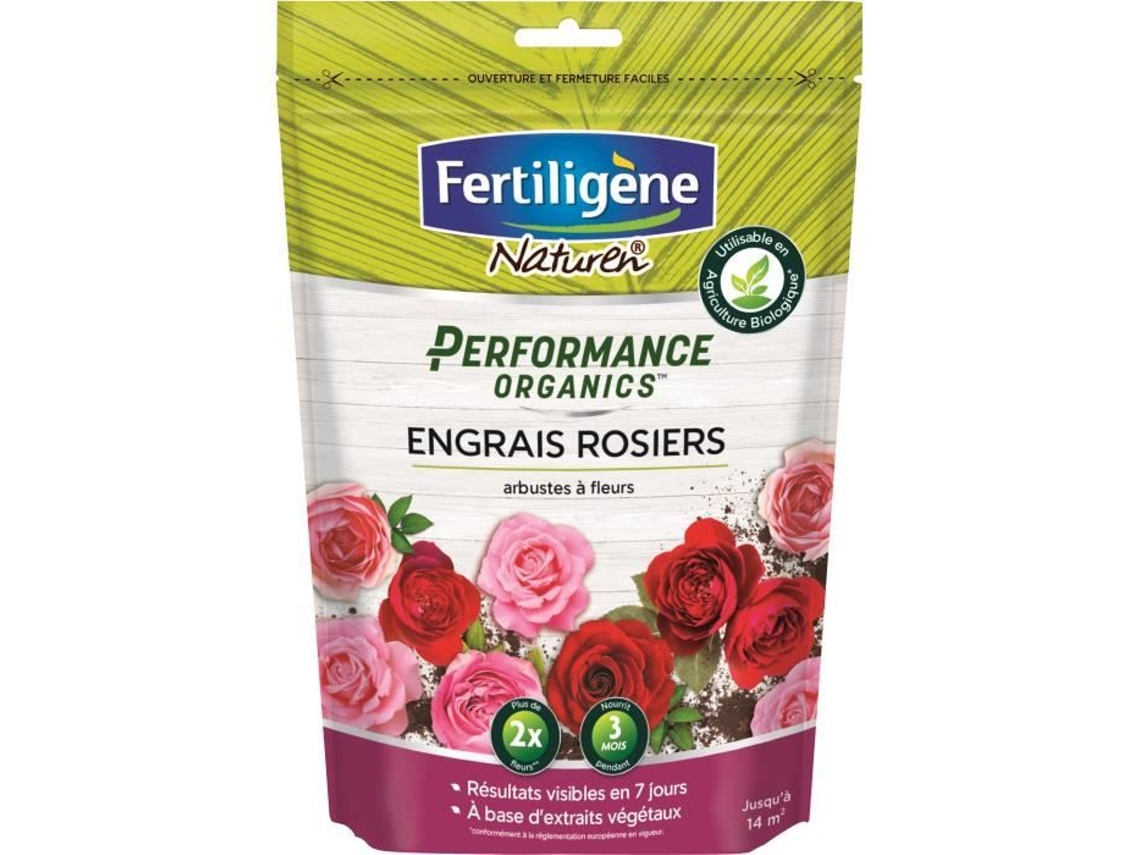 Fertilizante para rosas, arbustos floridos 700g Fertiligene